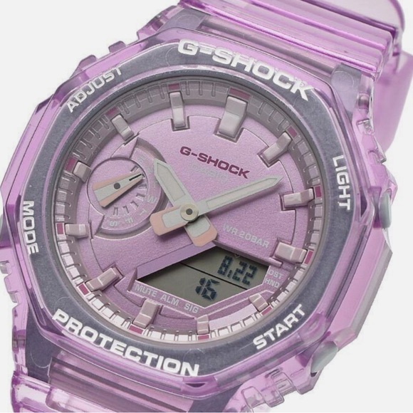 Casio G-Shock GMAS2100SK-4A Analog Digital Pink Women’s Watch. - Picture 4 of 8